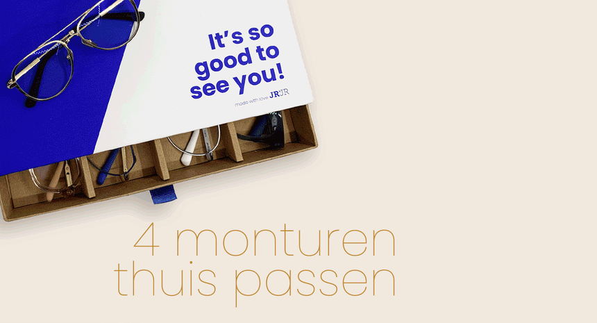 Kinderbrillen thuis passen